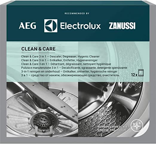 Nuovo Decalcificante e sgrassante Clean & care Electrolux 12 bustine